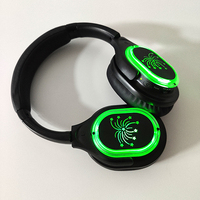 Meilleur système de disco silencieux HiFi 500M RF998B pour casque de disco silencieux, 12+ heures d'autonomie, plusieurs canaux, grandes oreillettes souples