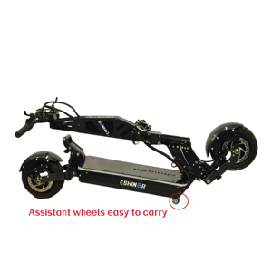 Scooter Eléctrico Plegable para Adultos R7, Venta al Por Mayor, Dropshipping, 60V 72V, Motor Dual, Neumático de 11 Pulgadas, 30AH 40AH, Alcance de 60-120 km - Product Image 2