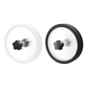 MS Food grade Silicone Vinyl <b>Record</b> Cleaning Clip 12x12x3cm Waterproof LP Disc Protective Cover Turntable <b>Storage</b> Accessory - Product Image 1