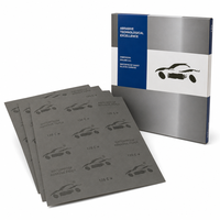 Papier abrasif en carbure de silicium carré de haute qualité BF82, 230*280mm, épaisseur 6,0mm, grain 60-2500, imperméable