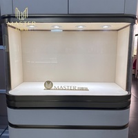 Vitrina de Exhibición de Vidrio Económica MASTER para Joyería, Estilo Vertical, 80*31*211 cm, Gabinete Alto