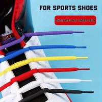 Lacets de chaussures de sport HenHenAi en polyester imprimé, tressés plats, personnalisés, haute résistance, accessoires de qualité supérieure