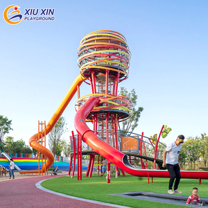 Multi-functional Kids Play Equipment Plastic <strong>Slide</strong> for Children Outdoor Playground - Product Image 2