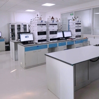 Mobilier de laboratoire commercial universitaire Table de laboratoire Banc de laboratoire de l'île Banc de travail d'équipement