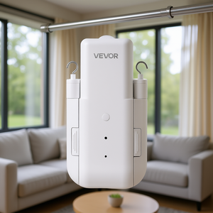 Abrecortinas Inteligente Vevor, Funciona con Batería, Control por Aplicación, Compatible con Alexa y Google Home, Apertura Programada, Varillas Multiusos - Product Image 2