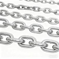 Chaîne de classe 30, 3/16 pouce de longueur, chaîne en spirale de classe 30, chaîne zinguée pour le remorquage, l'exploitation forestière, l'agriculture et les garde-corps