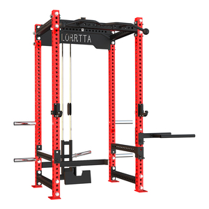 Power Rack Commerciale con Smith Machine, Puleggia Funzionale, Pec Fly <span class=keywords><strong>e</strong></span> Stazione per Dorsali - Product Image 6