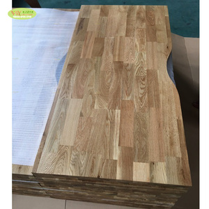 Plateau <span class=keywords><strong>de</strong></span> table en chêne massif <span class=keywords><strong>de</strong></span> qualité industrielle - <span class=keywords><strong>Planche</strong></span> <span class=keywords><strong>de</strong></span> chêne à jointures à languettes pour restaurants, cuisines et plans <span class=keywords><strong>de</strong></span> <span class=keywords><strong>travail</strong></span> - Product Image 3