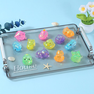 Juguetes Blandos de Animales Realistas Hechos de Maltosa, Animales Pequeños de Aspecto Cristalino para Aliviar el Estrés, Juguetes Blandos para Niños - Product Image 2