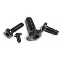 A2 A4 acier inoxydable acier au carbone noir vis torx à tête cylindrique T9 T25 vis à tête cylindrique torx