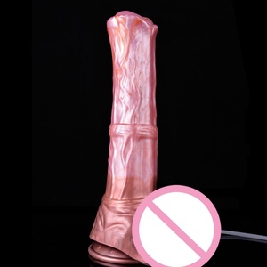 YOCYThree Piece Set Ferghana Horse Artificial Animal Squirting Penis with <b>Suction</b> Cup Penis Soft Dildo Adult Sex Toys for Women - Product Image 6