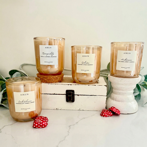 Velas Aromáticas de Cera de Soya Decorativas de Primera Calidad, Marca Privada AIKUN, en Frascos de Vidrio para el Hogar, Navidad, Pascua, Diwali y Festividades - Product Image 2