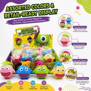 Juguete Antiestrés KL Little Monster al por Mayor, Colores Surtidos, Suave, para Apretar, Descomprimir y Aliviar el Estrés, Unisex, 14 Años, Otro Material - Product Image 6