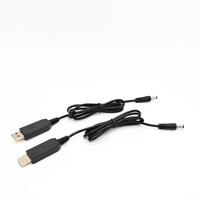 Câble de suralimentation 12V, adaptateur USB 5V vers 12V/9V, câble USB-DC amplificateur de tension pour routeurs, 1m pour routeurs optiques CAT et bandes LED