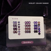 Nouvel Arrivage Youse – Kit de Vernis Gel Magnétique Effet Œil de Chat Français Monet Pulp Violet 12 Couleurs en Bouteille pour Salons de Manucure Professionnels