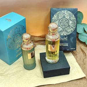 Parfum arabe multicolore 125ml en <span class=keywords><strong>spray</strong></span> Mosilin Dubaï Luxe Unisexe EDP Longue tenue Parfum boisé et agrumes Moderne - Product Image 3