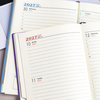 Libreta de agenda A5 al por mayor 2027, cuaderno de planificación, cuaderno de subplanificación, logotipo personalizado