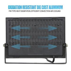 <span class=keywords><strong>Proyector</strong></span> <span class=keywords><strong>LED</strong></span> para exteriores, luz de inundación de 110V, 220V, 50W, 100W, 150W, 200W, IP66, color negro - Product Image 5