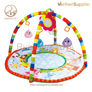 Doux unisexe bébé Gym activité jouets coton Animal hochets <span class=keywords><strong>tapis</strong></span> de sol pour enfant ramper pas cher enfants <span class=keywords><strong>tapis</strong></span> de feutre musique <span class=keywords><strong>tapis</strong></span> de jeu - Product Image 6