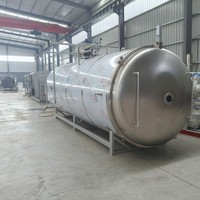 Hete Aanbieding China Fabrieksgemaakte 30kg 50kg Vacuümvriesdroogapparatuur RVS Vacuümvriesdrooginstallatie