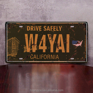 Placa de <span class=keywords><strong>Matrícula</strong></span> Metálica Personalizada con Logotipo Propio, Sublimable, para Decoración de Automóviles, Se Aceptan Pedidos Pequeños, 2026 - Product Image 4