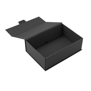 Cajas de Regalo con Marco de <span class=keywords><strong>Fotos</strong></span>, de Cartón Rígido, Reciclables y Ecológicas, con Logotipo Personalizado en Relieve, Recubrimiento UV, Color Negro - Product Image 1