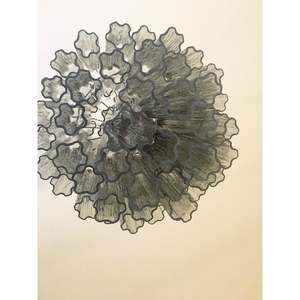 Lustre en <span class=keywords><strong>verre</strong></span> gris fumée de nouveau design européen Hôtel Loft Bedroom LED <span class=keywords><strong>Suspension</strong></span> Light - Product Image 3