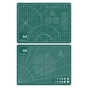 Tappetino da <span class=keywords><strong>Taglio</strong></span> A2 in PVC Autoriparante Viola, Spessore 3mm, 3 Strati, Nuovo Design con Adesivo Rotante - Product Image 4