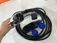 Nouveau câble adaptateur de décharge de voiture GBT V2L pour énergie nouvelle, convertisseur de puissance personnalisable EU SCHUCO CN 5m 16A GB/T pour véhicules électriques GBT