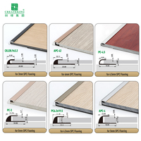 Bordures de carrelage métalliques en forme de L/carrées, personnalisées, de haute qualité, durables, imperméables, pour sols/murs, installation facile, W19.5xH4.5mm