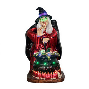 Figura de Bruja con 24 LED, Música y Sensor de Movimiento - Product Image 1