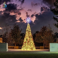 Kreative Weihnachtsbaum-Landschaftsbeleuchtung Wasserdichte LED-Skulptur Festliche Laterne für Garten, Platz, Park und Einkaufszentrum