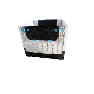 Best price Foldable large plastic pallet boxes for sale 1200x1000x860