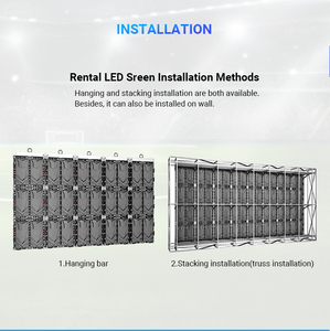 Wholesale Popular P2.5 P3 P4 P5 Outdoor Waterproof Led Screen Display Fixed Front Access Advertising Td "led Screen Outdoor P4 - Product Image 2