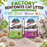 Nouvelle Arrivée Parfaite : Litière pour Chat en Bentonite Écologique 100% Naturelle, Argile de Sodium, Ultra Anti-Odeur, Agglomération Rapide, Sans Poussière