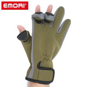 Factory Super Stretch Neoprene Motorcycle Hunting <b>Gloves</b> <b>Fish</b> Work <b>Gloves</b> with Adjustable Wrist Strap - Product Image 4