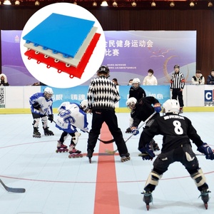 Nhà máy trực tiếp trong nhà Con lăn Ice Hockey thể thao tòa gạch PP inline tầng ngoài trời di động con lăn trượt băng sân sàn mat - Product Image 1