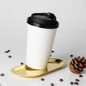 <b>Disposable</b> Black 8oz 12oz 16oz 20oz 24oz Coffee <b>Cups</b> Double Wall <b>Cup</b> Custom logo Compostable Takeway - Product Image 3