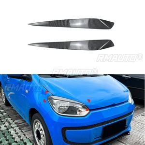 Kit de décoration de phares pour VW UP 2011-2015, garnitures de phares, sourcils de phares, accessoires de style automobile pour VW UP. - Product Image 3