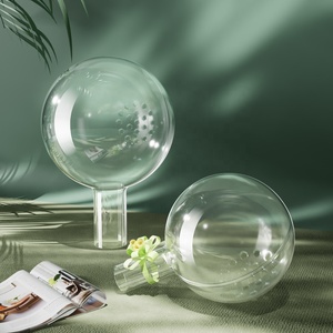 <span class=keywords><strong>Acrylique</strong></span> Noël Haute Transparent Vacances Cadeau Bricolage Créatif En Gros Bouquet BoBo Boule Pour La Fête De Mariage Décoration De Noël - Product Image 2