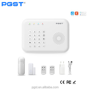 Pgst Tuya Đơn Giản An Toàn Nhà Thông Minh Không Dây Chống Trộm An Ninh Hệ Thống Báo Động ABS Chất Liệu Fcc Ce Rohs Chứng Nhận Cho Nhà Wifi Cháy - Product Image 3