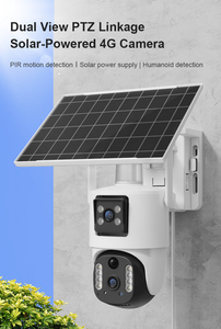 กล้องวงจรปิดอัจฉริยะพลังงานต่ำ PIR พลังงานแสงอาทิตย์สำหรับภายนอกอาคาร V380 Pro รองรับซิมการ์ด 4G พร้อมเซ็นเซอร์ตรวจจับความเคลื่อนไหว กล้อง IP พลังงานแสงอาทิตย์ 4G BP8 จากโรงงานโดยตรง - Product Image 5