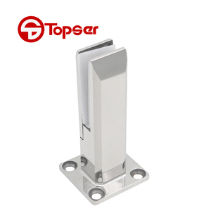 Ringhiera in <span class=keywords><strong>Vetro</strong></span> Senza Telaio per Piscina Esterna Moderna in Acciaio Inox 304 <span class=keywords><strong>con</strong></span> Supporto Regolabile e Gradini - Product Image 4