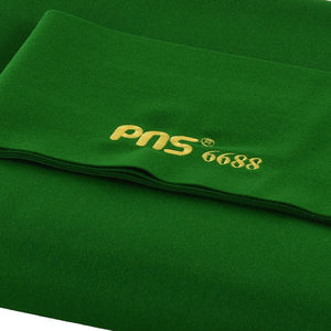 Tissu de billard de haute qualité 12 pieds PNS 6688 couleur verte 90% laine largeur 1,95 m pour jeu de snooker - Product Image 2