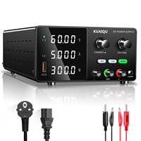 NICE POWER & KUAIQU SPPS-G605 36V 48V chargeur de batterie régulateur de tension réglable alimentation cc de laboratoire 60V 5A court tueur OCP OVP