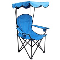 Vente en gros en extérieur de haute qualité pliable portable réglable de voyage camping pêche plage parasol chaise avec auvent
