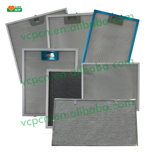 Tùy chỉnh có thể giặt nhà bếp phạm vi mui xe bộ phận lọc hợp kim nhôm lưới dầu vách ngăn dầu mỡ Lọc nồi mui xe bộ phận kim Loại bộ lọc - Product Image 2