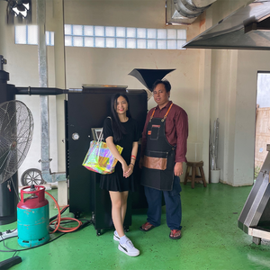 เครื่องคั่วกาแฟ Yoshan Giesen 300 กก. สำหรับคั่วเมล็ดกาแฟ 15 กก. แบบอุตสาหกรรม 5 กก. ถึง 30 กก. แบบเชิงพาณิชย์ 50 กก. แบบตั้งโปรแกรมได้ - Product Image 1