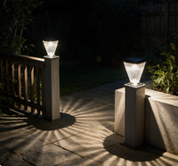 Lampes solaires d'extérieur pour villa, jardin, pelouse, étanches, lumineuses, à piquer dans le sol, décoratives pour cour, villa, B&B et sites touristiques