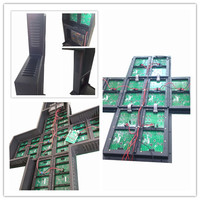 Croix imperméable à LED, 1 pièce, accessoire d'extérieur et de pharmacie avec lumière couleur unique, livraison depuis la chine